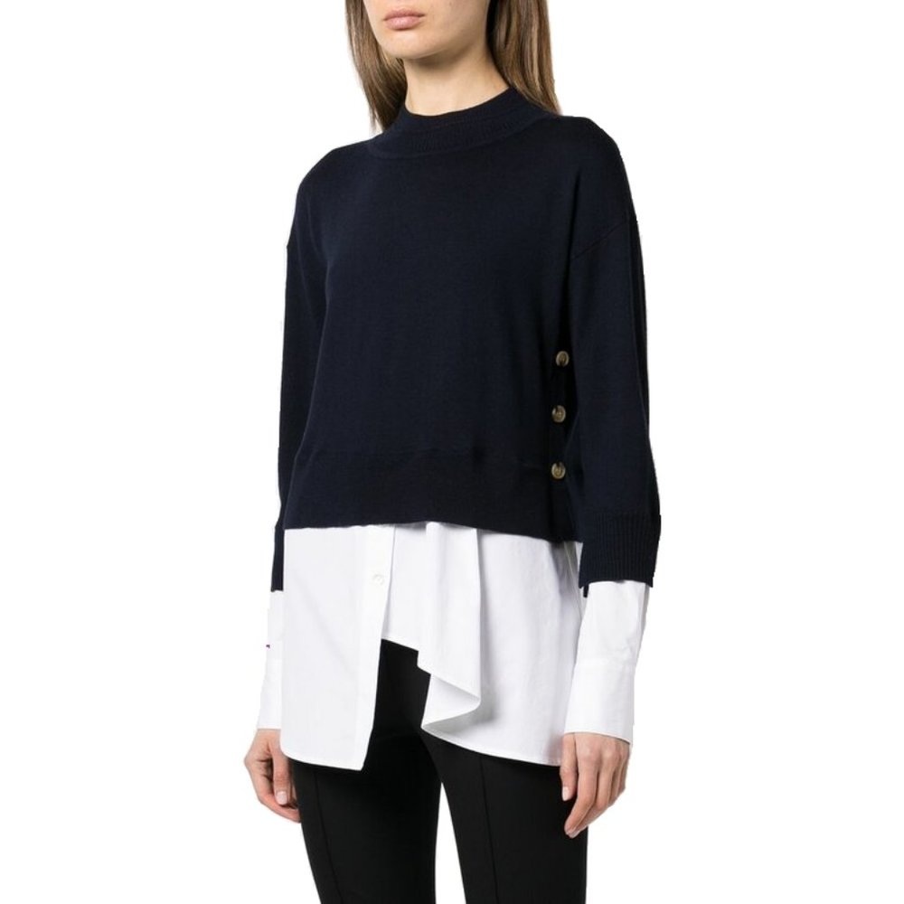 RAVI MIXED MEDIA PULLOVER